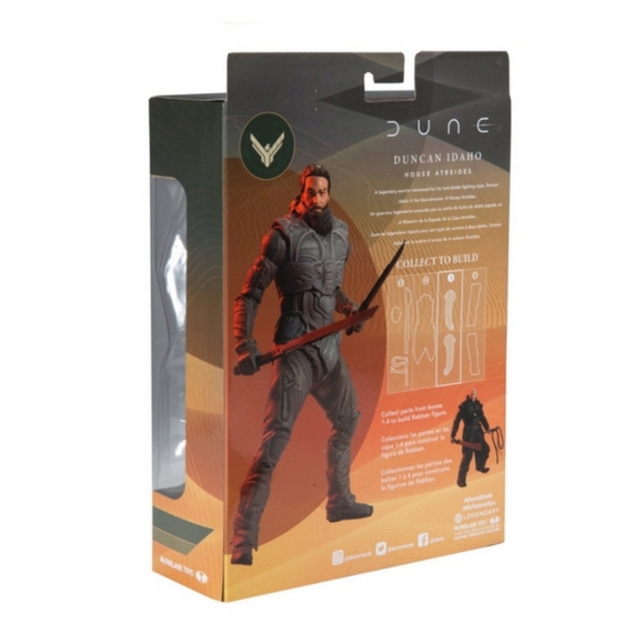 DUNE Duncan Idaho (Dune) 7" Build-A-FigureBrand New Incredibly detailed 7" - Picture 3 of 7
